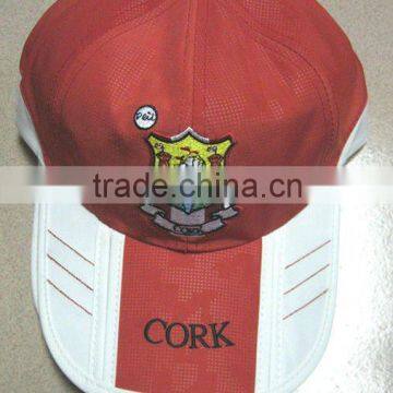 Red And White color Waterproof Foldable Cap And Hat