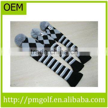 Wholesale Knitted Golf Club Headcovers