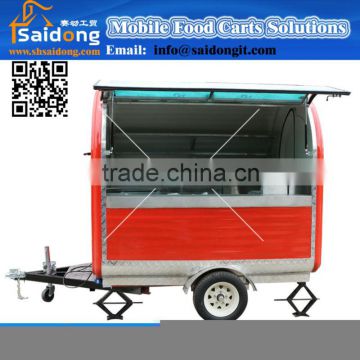 Commercial food truck/fast food truck for sale/food truck fast food van