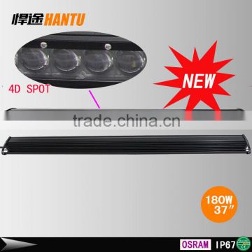 2016 new product off road led light bar single row single row 5 cre e led light bar super spot auto light 4D for suv jeep