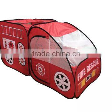 Fire engine car kids play tent