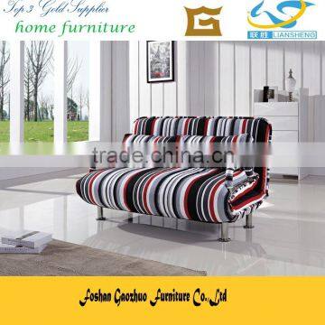 hot sale high quality folding loveseat fabric sofa, modern design sofa bed
