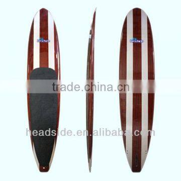 High Performace 12'6'' Woodgrained Paper SUP Stand Up Paddle Board/EPS Core SUP Paddle Board