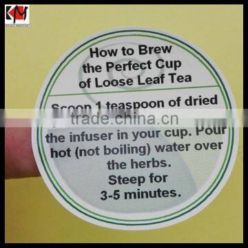 Black Label Price Print Label Waterproof Custom photo-5