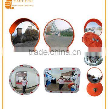 orange outdoor road convex mirror china supplier