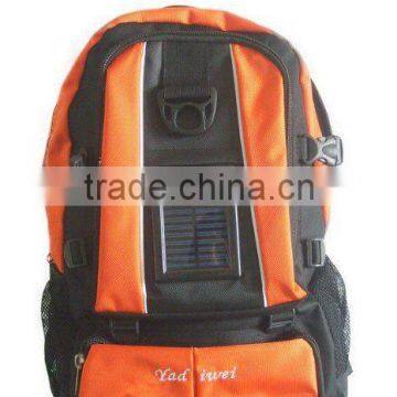 solar charging backpack/solar energy bag/solar backpacks(OEM/ODM)--KA-SBP049