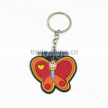 Yiwu Manre Best Selling Advertising Custom Pvc Keychain/ 2d Custom Keychain photo-4