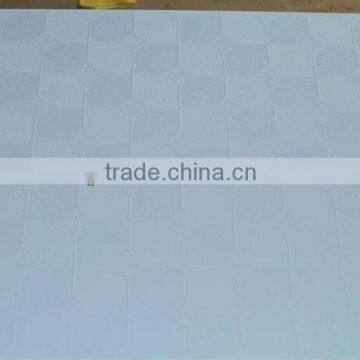 Quality PVC Veneer Gypsum Ceiling Board 600*600mm