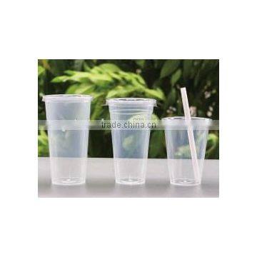 Eco-friendly PP Plastic Cup Milk Shake Cup Juice Cup Ice Cream Cup Wholesale