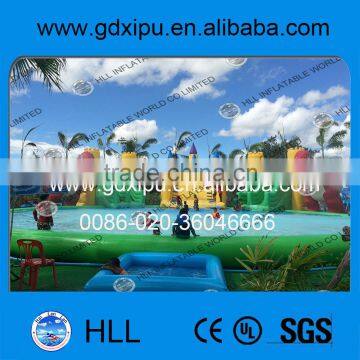 Giant outdoor Inflatable Water Park For Sale