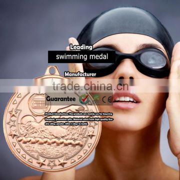 Souvenir Use and Plated Technique swimming medals