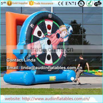 inflatable soccer darts / inflatable dart board