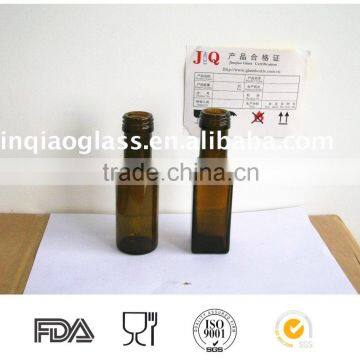 2015 HOT SALE 100ml Green Olive Oil Glass Bottle