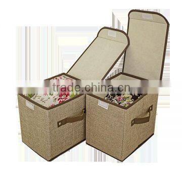 Linen Storage Eco-friendly Shower Caddy 16x16x16 Storage Cube Clothes Storage Boxes Amazon Fabric Cosmetic Organizer Folding photo-6