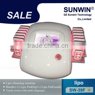 Quality beautiful laser weight loss slim machine(SW-39F)