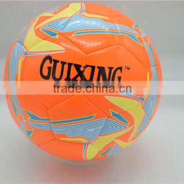 Size 5 Machine Sewing PVC Leather Football Ball photo-4