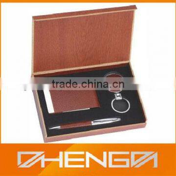 High quality customized made-in-china Leather Gift Set for Sale(ZDG12-008)