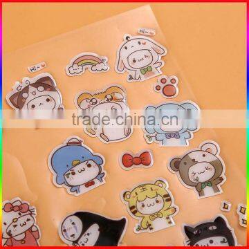 Lovely and Cute Cats Dome 3D Epoxy Stickers for Little Boys and Girls photo-2