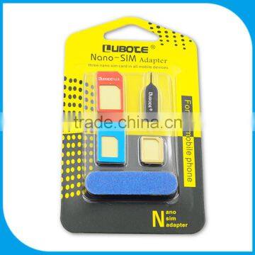 wholesale alibaba cheap price good quality 5 in 1 sim card adapter