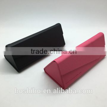 Wholesale leather folding glasses sunglasses case box