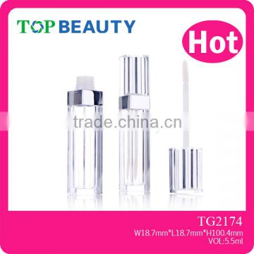 TG2174- 5.5ml Transparent Clear Plastic Make Up Lipgloss