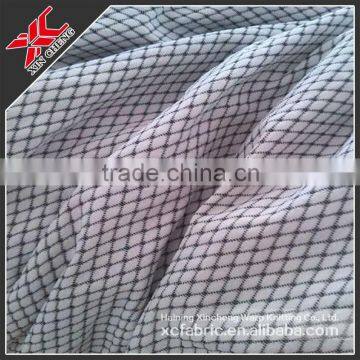 Grey Fabric of Yarn-dyed Plaid Cloth