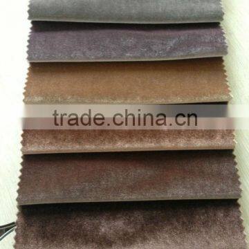 Shiny Knitted Sofa Flash Velvet Bonding With Backing Fabric