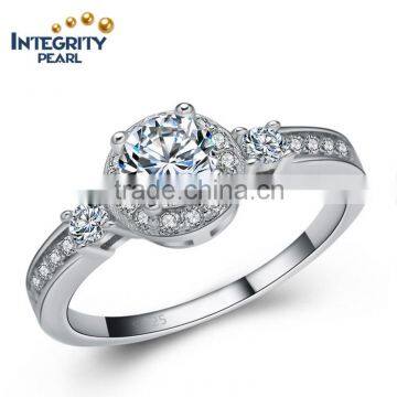 SSD032 Hot Selling AAA 925 Sterling Silver Women Ring