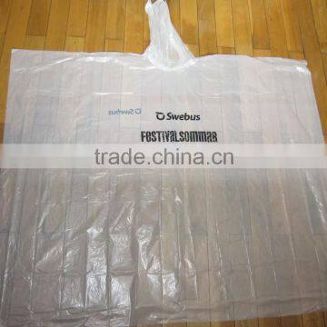 2016 Logo Printed Promotional Transparent PE Raincoat Disposable Plastic Raincoat photo-2
