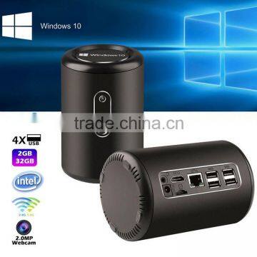 Windows 10 OS intel CPU dual wifi frequency bluetooth 4.0 mini computer