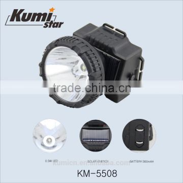 0.5W LED soar rechargeable head lamp KM-5508