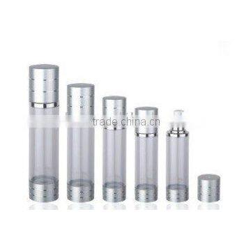 Hot sell colorful Aluminum and Plastic Airless lotion Pump Bottle all sizes