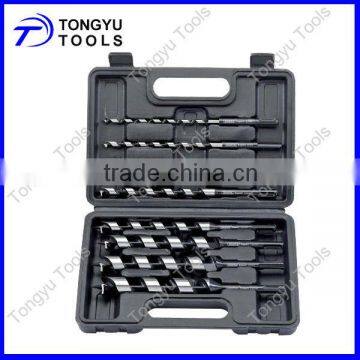 8pcs auger wood drill bit set