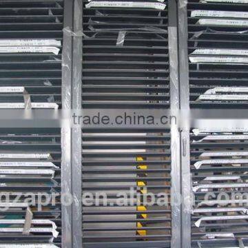 Rational Construction Aluminum Louver Door Design at Reasonable Price
