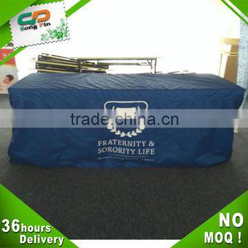 High quality removable table cloth with polyester logo