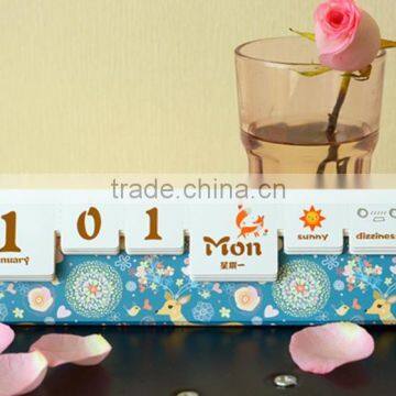 2014 Hotest Selling and Professional Desk Calendar With Your Custom Logo OEM Service in China photo-5