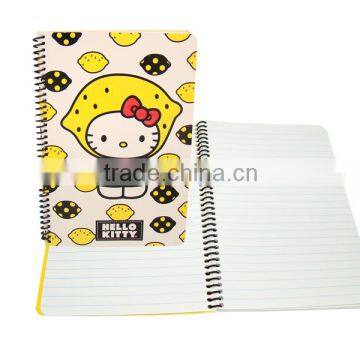 Eco-friendly Cute Sprial Binding Notebook School Supplier Wholesale