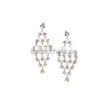 2016 most fashionable wedding jewelry brideal earrings wholesale