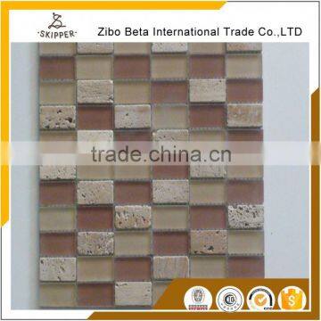 Fashionable Glass Mosaic For Swimming Pool Tile Price photo-6