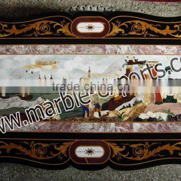 Pietre Dure Table Top, Murals Italian deigns, Dinning Table Top