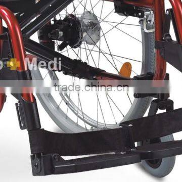 Manual Folding Aluminum Wheelchair for Disabled and Elderly photo-5