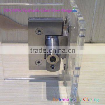 China Door Stainless Steel New Hydraulic Glass Door Hinge/ Wall to Glass 90 Degree Glass Semi Die Casting Door Clamp Pins