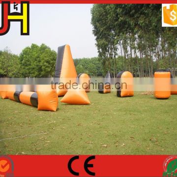 0.6mm PVC Tarpaulin Inflatable Paintball Bunker for Paintball Sports