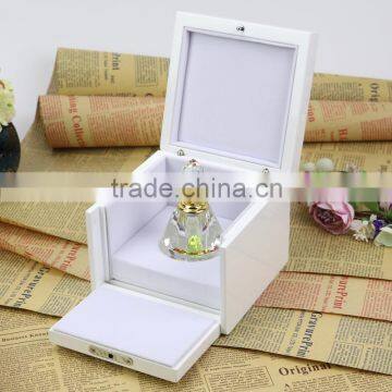 Luxury High Quality Wooden Painting Perfume Packaging Box Display Gift Box photo-2