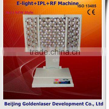 www.golden-laser.org/2013 New style E-light+IPL+RF machine body beauty anticellulite