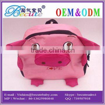 2014 cute kids ladybird animal backpack cheap toy