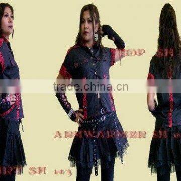 LADIES GOTHIC TOPS