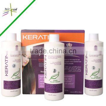 Brazilian Keratin Hair Treatment/permanent hair straightening products