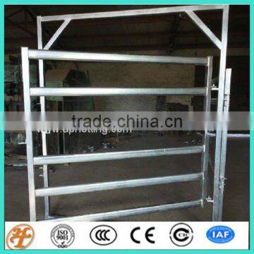 hot galvanized round pipe portable horse metal livestock farm fence panel