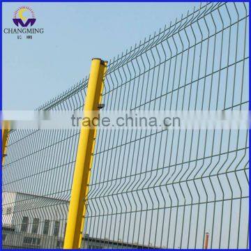 New design polyester coated v wire mesh fence for filed